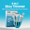 4-In-1 Slixy trimmer | Painless Electric Shaver for Women — Cordless Hair Removal Device